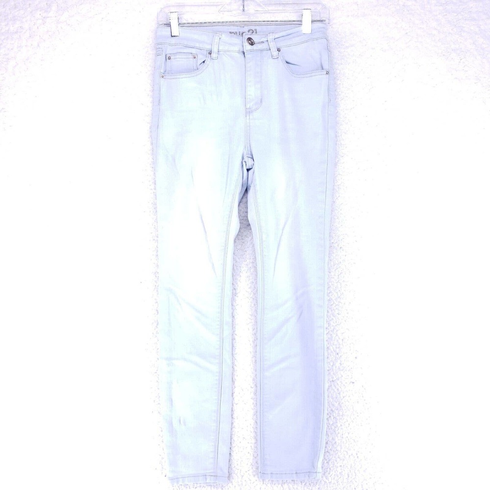 Rue 21 Uber High Rise Jegging Blue Womens Size 6S Soft Denim Pants